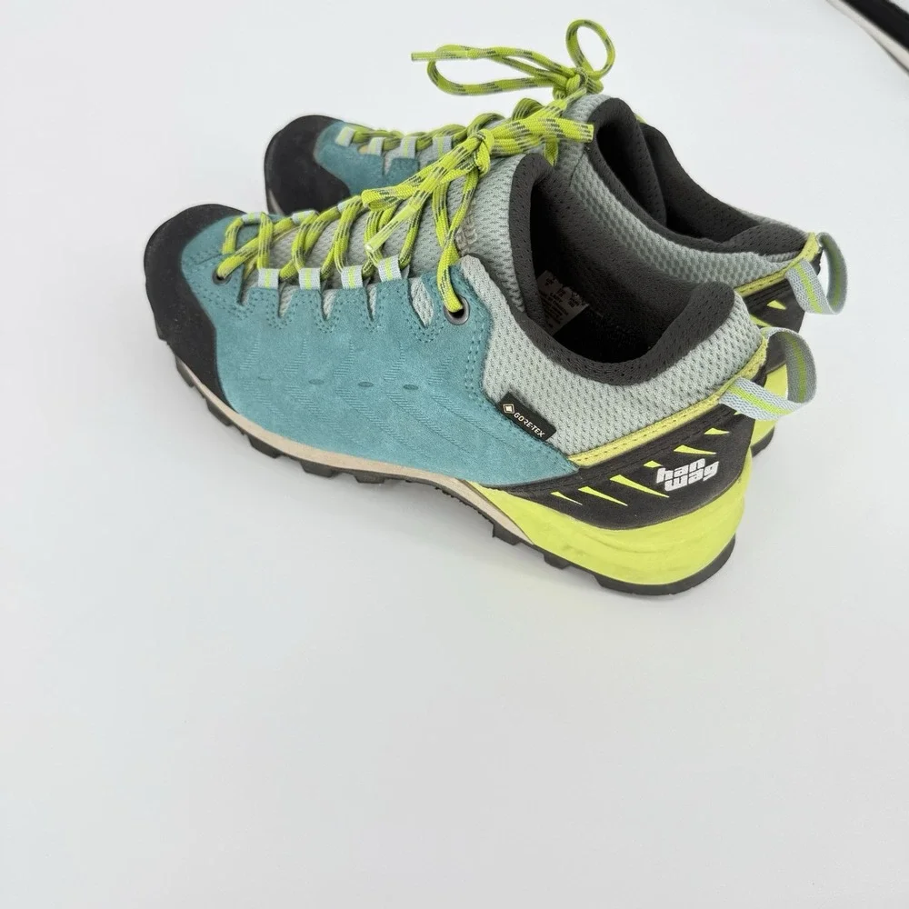 Hanwag Makra Pro Low Lady GTX Shoes Women's US 7.5 EU38 Blue Waterproof Hiking
